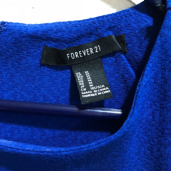 Blue Forever 21 dress - Picture 3 of 3